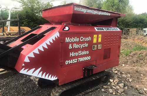 Crusher Hire Gloucestershire